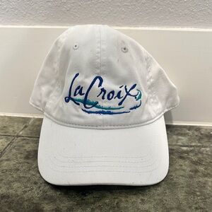 White LaCroix Baseball Cap